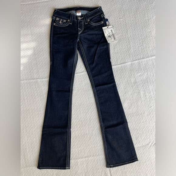 NWT True Religion Dark Wash Bootcut Jeans - Picture 12 of 12